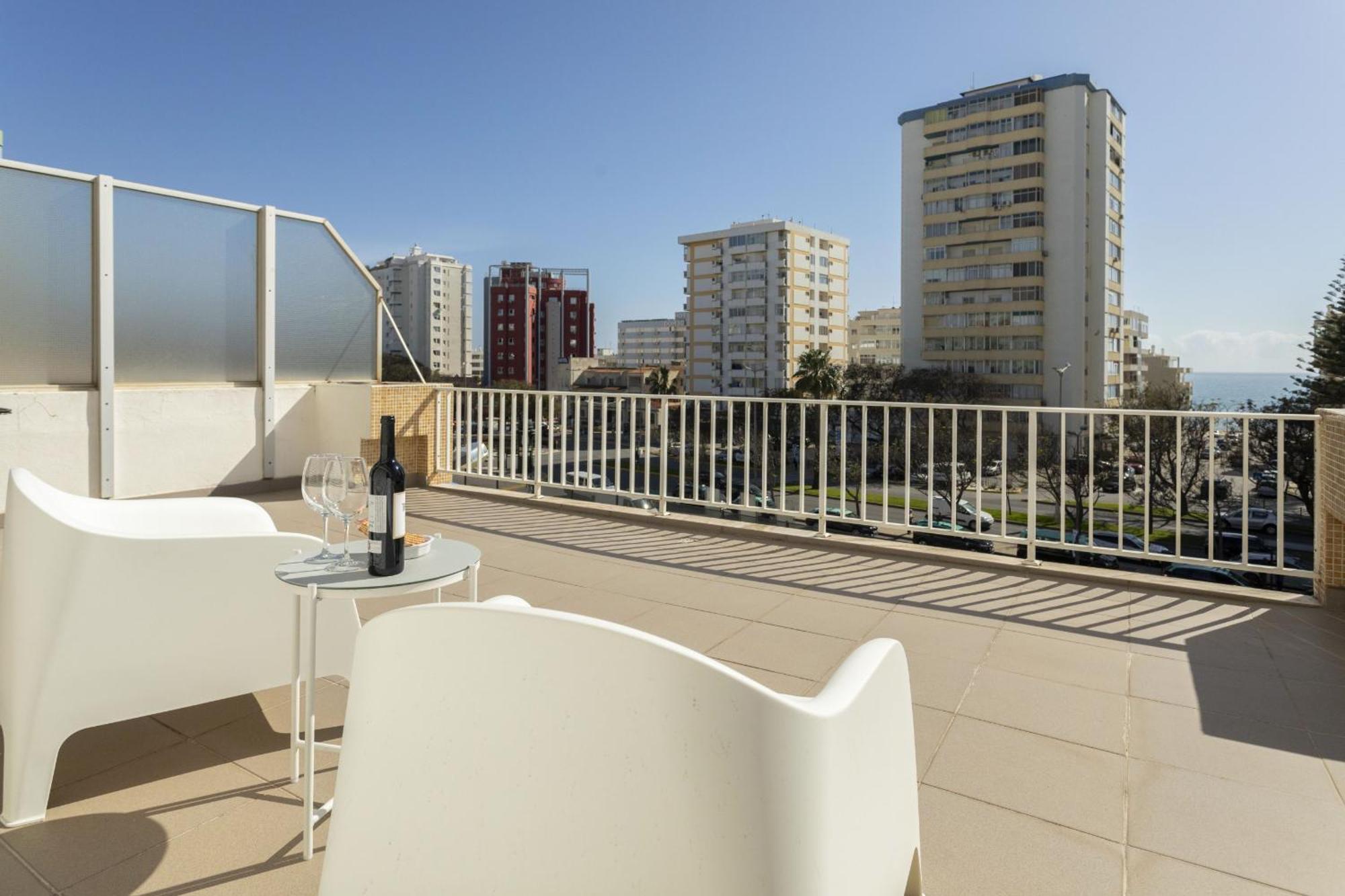 New! Quarteira Sea View Exterior foto